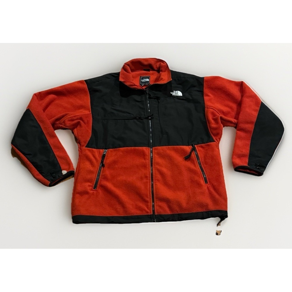 North Face Rust Red Orange 1995 Retro Denali Fleece Jacket XL Men's TNF Rare
